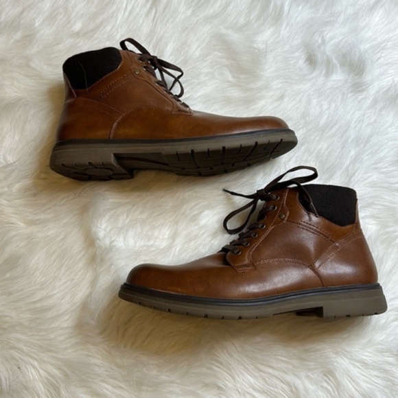 Gordon Rush Other - NWT Rush By Gordon Rush Lace up Brown Boots Size 12